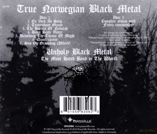 Darkthrone: Panzerfaust Special Edition [2CD]