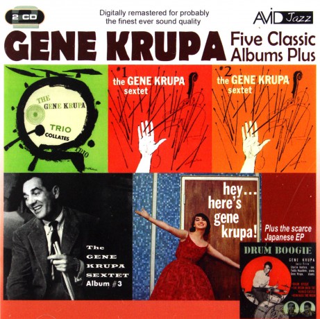 Gene Krupa: Five Classic Albums Plus [2CD]