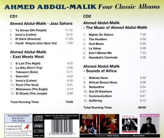 Ahmed Abdul-Malik: Four Classic Albums [CD]
