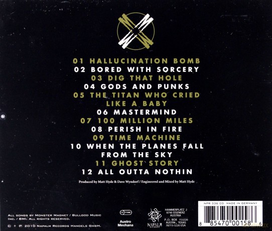 Monster Magnet: Mastermind [CD]