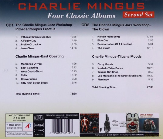 Charlie Mingus: Four Classic Albums [CD]
