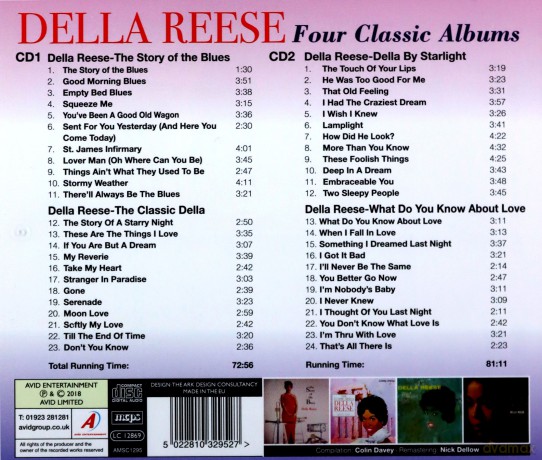 Della Reese: Four Classic Albums [CD]