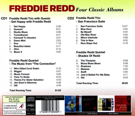 Freddie Redd: Four Classic Albums [CD]