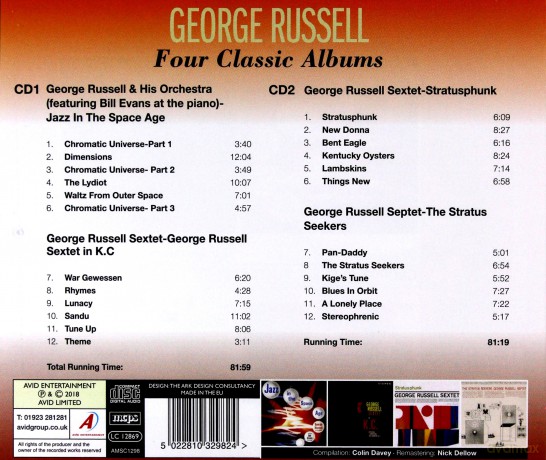 George Russell: Four Classic Albums [CD]
