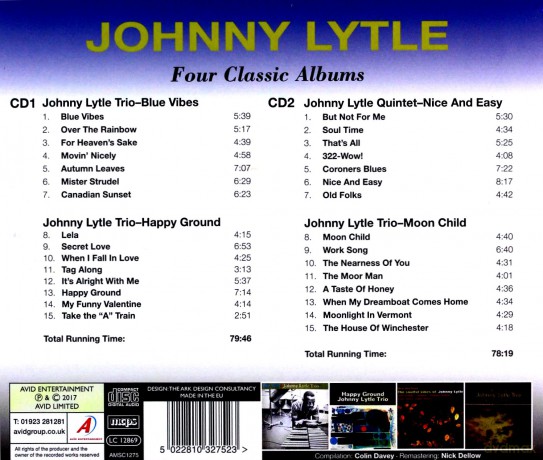 Johnny Lytle: Four Classic Albums [CD]