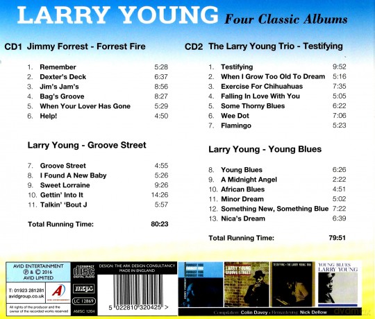 Larry Young: Four Classic Albums [CD]