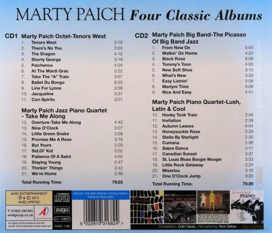 Marty Paich: Four Classic Albums [CD]