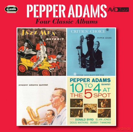 Pepper Adams: Four Classic Albums [CD]