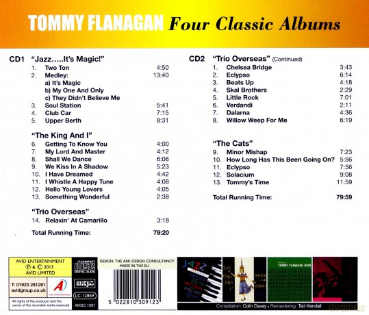 Tommy Flanagan Trio: Four Classic Albums [2CD]