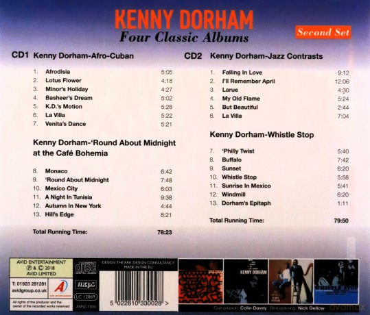 Kenny Dorham: Four Classic Albums [2CD]