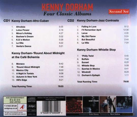 Kenny Dorham: Four Classic Albums [2CD]