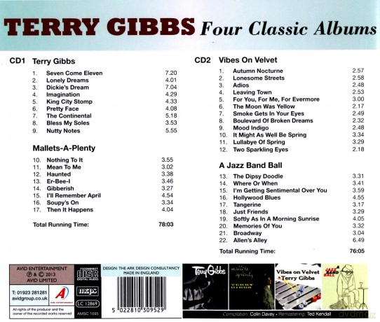 Terry Gibbs: Four Classic Albums [2CD]