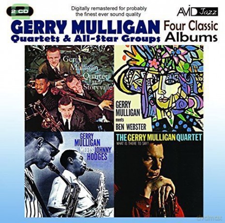Gerry Mulligan: Four Classic Albums (Gerry Mulligan Meets Johnny Hodges / What Is There To Say? / Gerry Mulligan Meets Ben Webster / Gerry Mulligan Quartet At Storyville) [2CD]