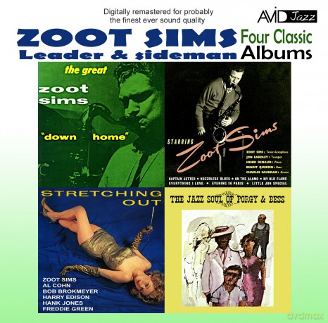 Zoot Sims: Four Classic Albums (Stretching Out / Starring Zoot Sims / Down Home / The Jazz Soul Of Porgy And Bess) [2CD]