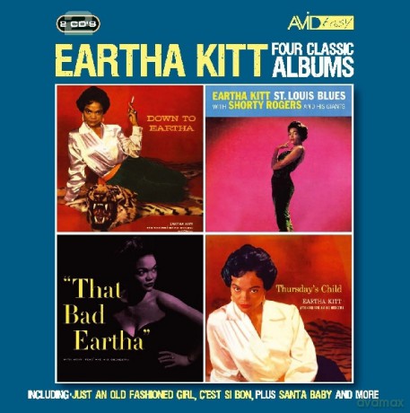 Eartha Kitt: Four Classic Albums (That Bad Eartha / Down To Eartha / Thursdays Child / St. Louis Blues) [2CD]
