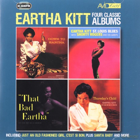 Eartha Kitt: Four Classic Albums (That Bad Eartha / Down To Eartha / Thursdays Child / St. Louis Blues) [2CD]