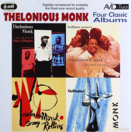 Thelonious Monk: Four Classic Albums (Thelonious Monk Plays The Music Of Duke Ellington / Thelonious Monk & Sonny Rollins / Brilliant Corners / Thelonious Monk) [2CD]