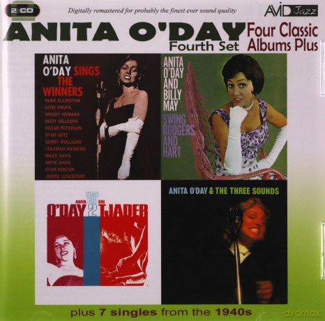 Anita Oday: Four Classic Albums Plus [CD]