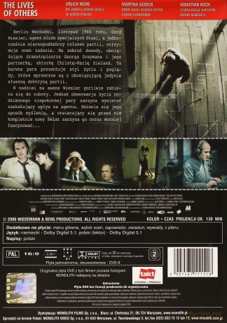 Życie na podsłuchu [DVD]