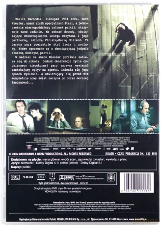 Życie na podsłuchu [DVD]