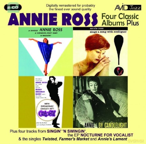 Annie Ross: Four Classic Albums Plus (Annie By Candlelight / Gypsy / A Gasser / Sings A Song With Mulligan) [2CD]