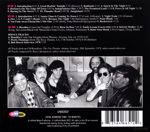 Bruce Springsteen: Foxy Night [3CD]
