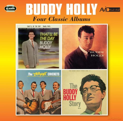 Buddy Holly: Four Classic Albums [CD]