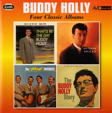 Buddy Holly: Four Classic Albums [CD]