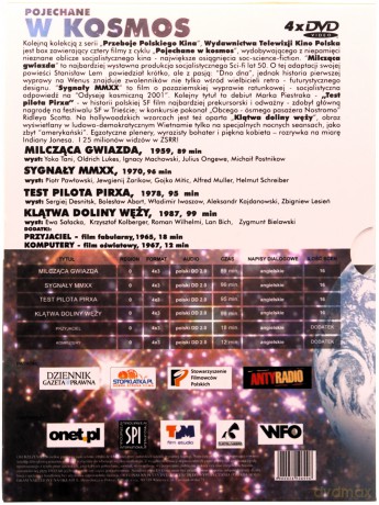 Pojechane w kosmos: Milcząca gwiazda / Dno dna / Sygnały MMXX / Test pilota Pirxa [BOX] [4DVD] 