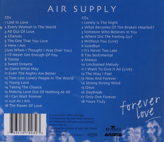 Air Supply: Forever Love [2CD]
