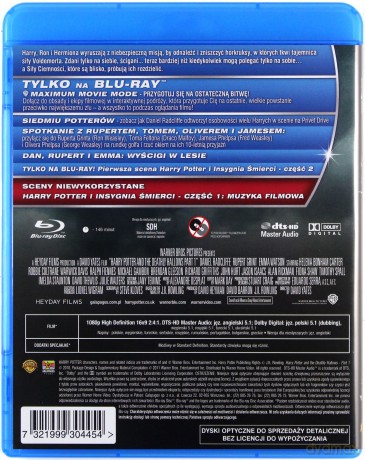 Harry Potter i Insygnia śmierci część 1 [2xBlu-Ray]