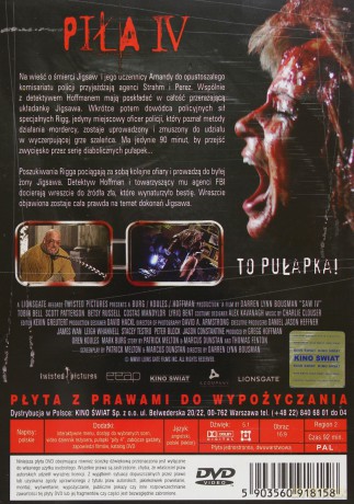 Piła 4 [DVD]
