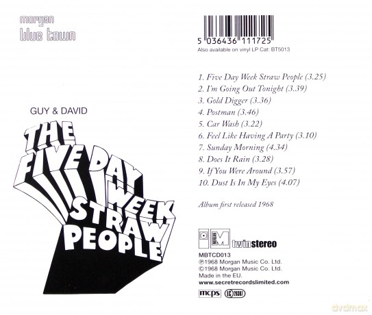 Five Day Week Straw People: Five Day Week Straw People [CD]