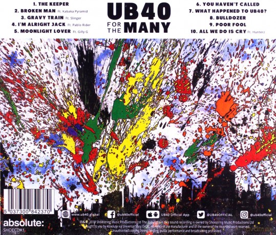 Ub40: For The Many [CD]