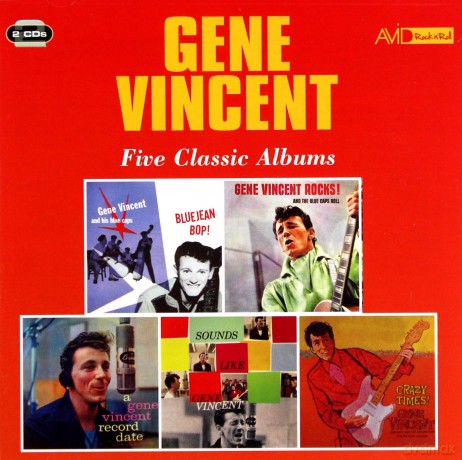 Gene Vincent: Five Classic Albums [CD]