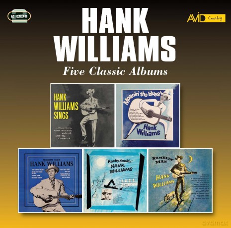 Hank Williams: Five Classic Albums [CD]