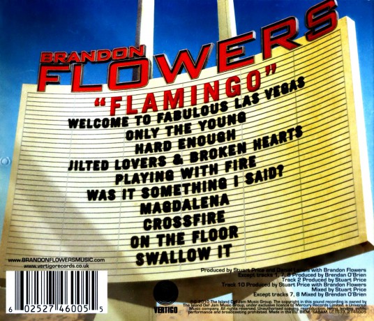 Brandon Flowers: Flamingo [CD]