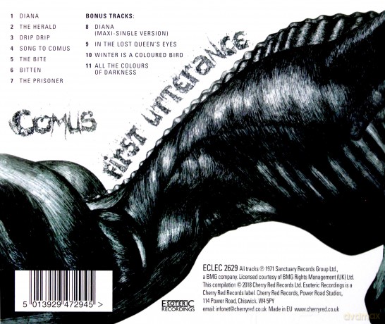 Comus: First Utterance (Remastered Edition) [CD]