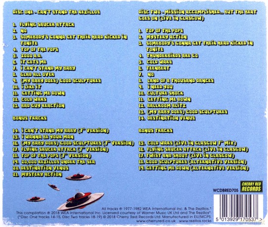 Rezillos: Flying Saucer Attack: The Complete Recordings 1977-1979 [2CD]