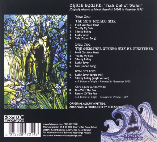 Chris Squire: Fish Out Of Water (Remastered And Expanded (digipack) Edition) [2CD]