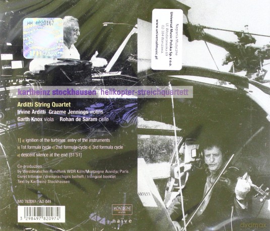 Arditti Quartet: Stockhausen [CD]