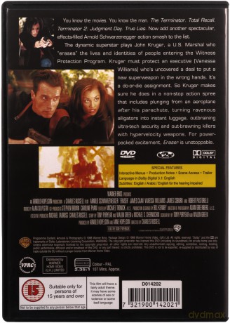 Eraser (Egzekutor) [DVD]