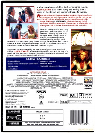Erin Brockovich [DVD]