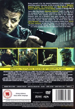 Escape Plan 2 (Plan ucieczki 2: Hades) [DVD]