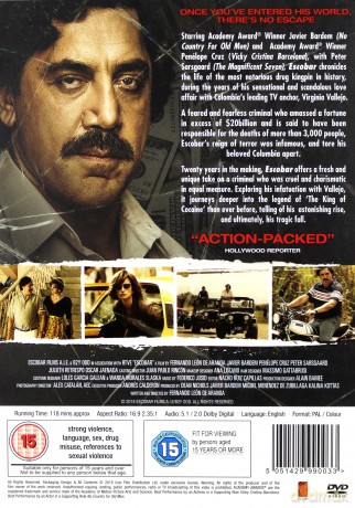 Escobar (Kochając Pabla, nienawidząc Escobara) [DVD]