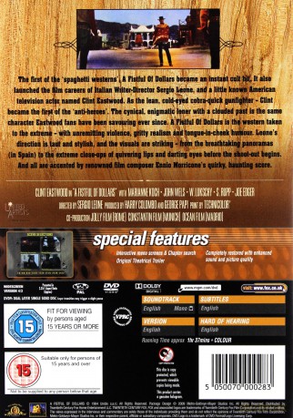Fistful Of Dollars (Za garść dolarów) [DVD]