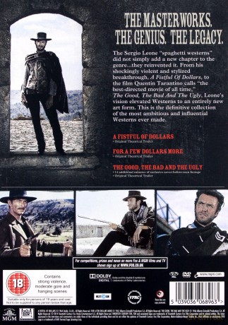 Fistful Of Dollarsfor A Few Dollars Morethe Good The Bad [DVD]