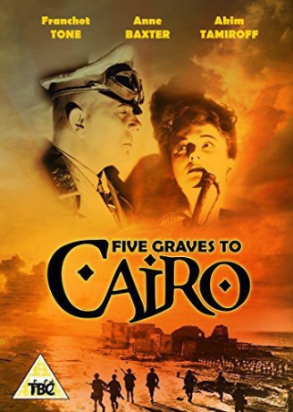 Five Graves To Cairo (Pięć grobów na drodze do Kairu) [DVD]