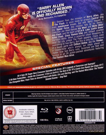 Flash Season 4 [4xBlu-Ray]
