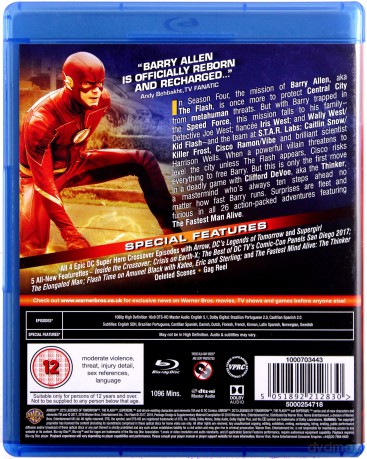 Flash Season 4 [4xBlu-Ray]